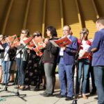 Pieśniobranie w parku miejskim / Kamil Król / Radio Kielce