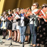 Pieśniobranie w parku miejskim / Kamil Król / Radio Kielce