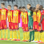 35. kolejka T-Mobile Ekstraklasy: Korona Kielce - Piast Gliwice. Minuta ciszy ku czci zmarłego szczypiornisty SKPR Świdnica / Kamil Król / Radio Kielce