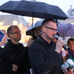 Nabożeństwo majowe na placu NMP / Kamil Król / Radio Kielce