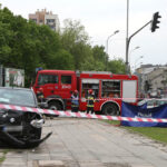 10.5.2015 Kielce. Tragiczny wypadek na Tarnowskiej. / Wojciech Habdas / Radio Kielce