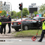 10.5.2015 Kielce. Tragiczny wypadek na Tarnowskiej. / Wojciech Habdas / Radio Kielce