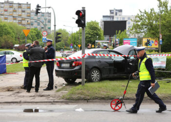 10.5.2015 Kielce. Tragiczny wypadek na Tarnowskiej. / Wojciech Habdas / Radio Kielce
