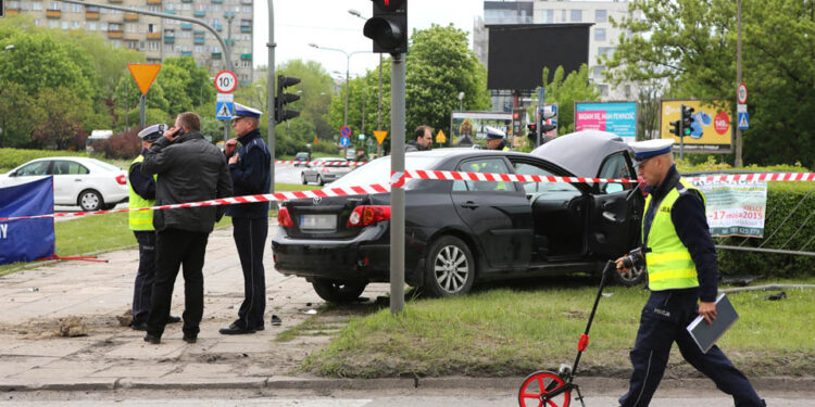 10.5.2015 Kielce. Tragiczny wypadek na Tarnowskiej. / Wojciech Habdas / Radio Kielce