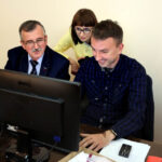 11.5.2015 Kielce. W kieleckim Ratuszu zbierane są głosy z Obwodowych Komisji Wyborczych z terenu Kielc. / Wojciech Habdas / Radio Kielce