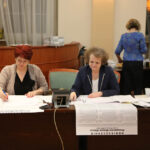 11.5.2015 Kielce. W kieleckim Ratuszu zbierane są głosy z Obwodowych Komisji Wyborczych z terenu Kielc. / Wojciech Habdas / Radio Kielce