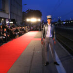 29.5.2015 Kielce. Pokaz marki Hexeline na kieleckim dworcu PKP zainaugurował kolejną edycję Off Fashion. / Wojciech Habdas / Radio Kielce