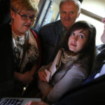 11.5.2015 Kielce. W kieleckim Ratuszu zbierane są głosy z Obwodowych Komisji Wyborczych z terenu Kielc. / Wojciech Habdas / Radio Kielce