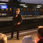 29.5.2015 Kielce. Pokaz marki Hexeline na kieleckim dworcu PKP zainaugurował kolejną edycję Off Fashion. / Wojciech Habdas / Radio Kielce