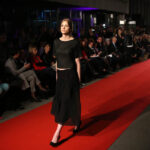 29.5.2015 Kielce. Pokaz marki Hexeline na kieleckim dworcu PKP zainaugurował kolejną edycję Off Fashion. / Wojciech Habdas / Radio Kielce