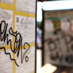 13.5.2015 Kielce. Zniszczony przez wandali przystanek przy Jagiellońskiej. / Wojciech Habdas / Radio Kielce