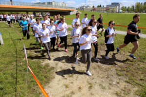 13.5.2015 Kielce. Dzień Otwarty UJK. Bieg przez Campus / Wojciech Habdas / Radio Kielce