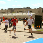 13.5.2015 Kielce. Dzień Otwarty UJK. Bieg przez Campus / Wojciech Habdas / Radio Kielce