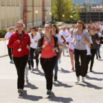 13.5.2015 Kielce. Dzień Otwarty UJK. Bieg przez Campus / Wojciech Habdas / Radio Kielce