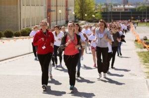 13.5.2015 Kielce. Dzień Otwarty UJK. Bieg przez Campus / Wojciech Habdas / Radio Kielce