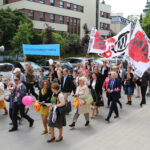31.5.2015 Kielce. Ulicami miasta przeszedł Marsz Życia. / Wojciech Habdas / Radio Kielce