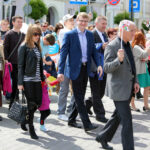 31.5.2015 Kielce. Ulicami miasta przeszedł Marsz Życia. / Wojciech Habdas / Radio Kielce