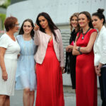 16.5.2015 Kielce. Pokaz mody wiosenno-letniej w Galerii Korona / Wojciech Habdas / Radio Kielce