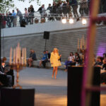 16.5.2015 Kielce. "Summer Fashion Show" - pokaz mody wiosenno – letniej w Galerii Korona / Wojciech Habdas / Radio Kielce