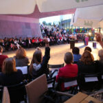 16.5.2015 Kielce. "Summer Fashion Show" - pokaz mody wiosenno – letniej w Galerii Korona / Wojciech Habdas / Radio Kielce