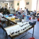 18.5.2015 Kielce. Żołnierze z jednostki na Bukówce honorowo oddawali krew. / Wojciech Habdas / Radio Kielce