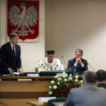 18.5.2015 Kielce. Obchody 50-lecia Politechniki Świętokrzyskiej - uroczyste posiedzenie Senatu uczelni. / Wojciech Habdas / Radio Kielce