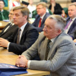 18.5.2015 Kielce. Obchody 50-lecia Politechniki Świętokrzyskiej - uroczyste posiedzenie Senatu uczelni. / Wojciech Habdas / Radio Kielce