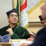 18.5.2015 Kielce. Obchody 50-lecia Politechniki Świętokrzyskiej - uroczyste posiedzenie Senatu uczelni. / Wojciech Habdas / Radio Kielce