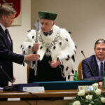 18.5.2015 Kielce. Obchody 50-lecia Politechniki Świętokrzyskiej - uroczyste posiedzenie Senatu uczelni. / Wojciech Habdas / Radio Kielce