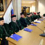 18.5.2015 Kielce. Obchody 50-lecia Politechniki Świętokrzyskiej - uroczyste posiedzenie Senatu uczelni. / Wojciech Habdas / Radio Kielce