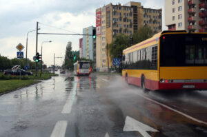 20.5.2015 Kielce. Nawałnica przeszła nad miastem / Wojciech Habdas / Radio Kielce