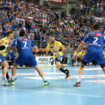 21.5.2015 Płock. Finał PGNiG Superligi. Vive Tauron Kielce kontra Orlen Wisła Płock / Wojciech Habdas / Radio Kielce