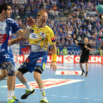 21.5.2015 Płock. Finał PGNiG Superligi. Vive Tauron Kielce kontra Orlen Wisła Płock / Wojciech Habdas / Radio Kielce