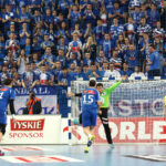 21.5.2015 Płock. Finał PGNiG Superligi. Vive Tauron Kielce kontra Orlen Wisła Płock / Wojciech Habdas / Radio Kielce