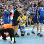 21.5.2015 Płock. Finał PGNiG Superligi. Vive Tauron Kielce kontra Orlen Wisła Płock / Wojciech Habdas / Radio Kielce