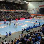 21.5.2015 Płock. Piłkarze ręczni Vive Tauronu Kielce po raz dwunasty w historii zdobyli tytuł mistrzów Polski. / Wojciech Habdas / Radio Kielce