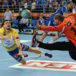 21.5.2015 Płock. Piłkarze ręczni Vive Tauronu Kielce po raz dwunasty w historii zdobyli tytuł mistrzów Polski. / Wojciech Habdas / Radio Kielce