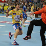 21.5.2015 Płock. Piłkarze ręczni Vive Tauronu Kielce po raz dwunasty w historii zdobyli tytuł mistrzów Polski. / Wojciech Habdas / Radio Kielce