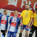 21.5.2015 Płock. Piłkarze ręczni Vive Tauronu Kielce po raz dwunasty w historii zdobyli tytuł mistrzów Polski. / Wojciech Habdas / Radio Kielce