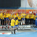 21.5.2015 Płock. Piłkarze ręczni Vive Tauronu Kielce po raz dwunasty w historii zdobyli tytuł mistrzów Polski. / Wojciech Habdas / Radio Kielce