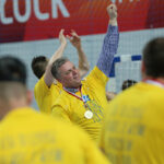 21.5.2015 Płock. Piłkarze ręczni Vive Tauronu Kielce po raz dwunasty w historii zdobyli tytuł mistrzów Polski. / Wojciech Habdas / Radio Kielce