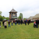 24.5.2015 Tokarnia. Koncert "Jawor – u źródeł kultury" w Tokarni. Msza w Skansenie / Wojciech Habdas / Radio Kielce