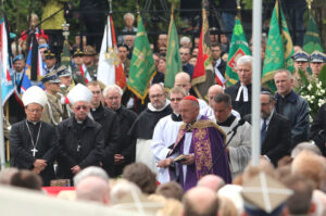 Uroczystości pogrzebowe Władysława Bartoszewskiego (4 maja 2015 r.) / Wojciech Habdas / Radio Kielce