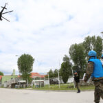 28.5.2015 Kielce. Międzynarodowy Kurs Obserwatorów Wojskowych w jednostce na Bukówce. / Wojciech Habdas / Radio Kielce