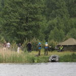 28.5.2015 Kielce. Międzynarodowy Kurs Obserwatorów Wojskowych w jednostce na Bukówce. Żołnierze prowadzą obserwację nie tylko ze śmigłowca. / Wojciech Habdas / Radio Kielce