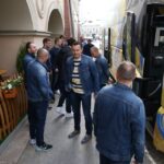 28.05.2015 Kielce. Rynek. Pożegnanie zawodników Vive Tauron Kielce przed Final Four Ligi Mistrzów / Stanisław Blinstrub / Radio Kielce