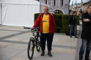 28.05.2015 Kielce. Rynek. Pożegnanie zawodników Vive Tauron Kielce przed Final Four Ligi Mistrzów] / Stanisław Blinstrub / Radio Kielce