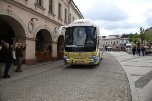 28.05.2015 Kielce. Rynek. Pożegnanie zawodników Vive Tauron Kielce przed Final Four Ligi Mistrzów / Stanisław Blinstrub / Radio Kielce