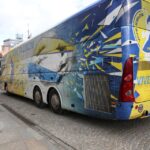 28.05.2015 Kielce. Rynek. Pożegnanie zawodników Vive Tauron Kielce przed Final Four Ligi Mistrzów / Stanisław Blinstrub / Radio Kielce