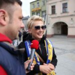 28.05.2015 Kielce. Rynek. Pożegnanie zawodników Vive Tauron Kielce przed Final Four Ligi Mistrzów / Stanisław Blinstrub / Radio Kielce